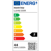 LED csillár NYXORA 44W, 3 kör, hideg/meleg/semleges fény, fehér LED csillárok Alapértelmezett cím Alessandro Design