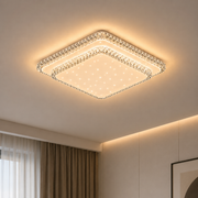 QIKIQTAALUK LED csillár, 40 W, 38 x 38 cm, meleg/semleges/hideg fény, fehér