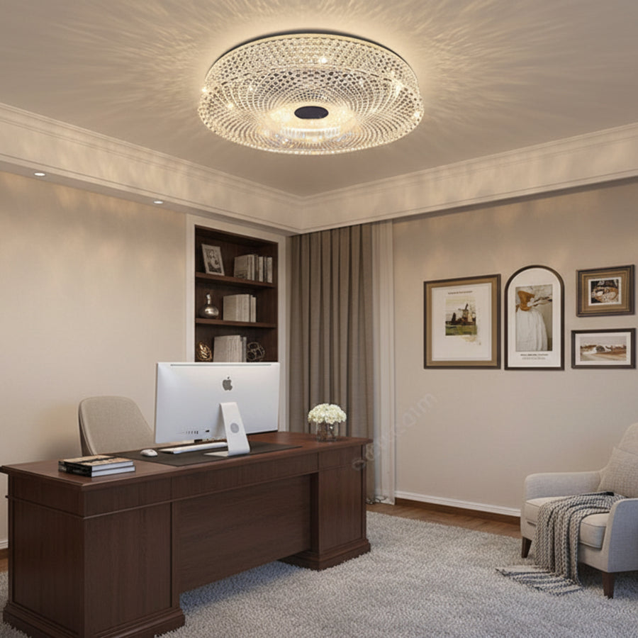 Lustra LED RADIAN Nobile, 43W, Diametru 39.5 cm, Lumina Calda/Neutra/Rece, Alb Lustra LED Default Title Alessandro Design