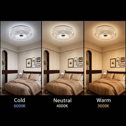 Lustra LED RADIAN Nobile, 43W, Diametru 39.5 cm, Lumina Calda/Neutra/Rece, Alb Lustra LED Default Title Alessandro Design