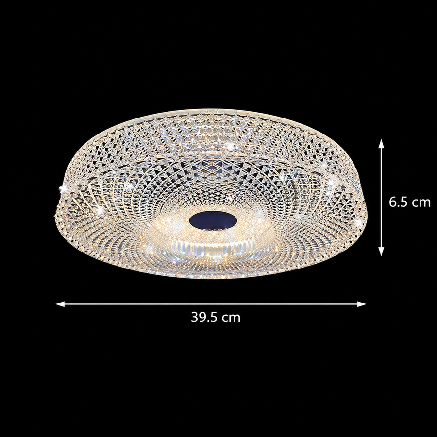 Lustra LED RADIAN Nobile, 43W, Diametru 39.5 cm, Lumina Calda/Neutra/Rece, Alb Lustra LED Default Title Alessandro Design