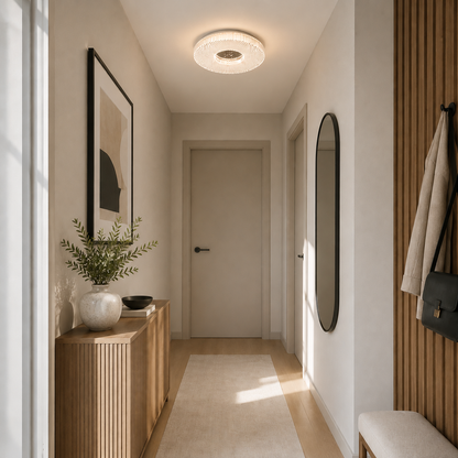 RADIAN Petito LED csillár, 21 W, átmérő 27 cm, meleg/semleges/hideg fény, fehér