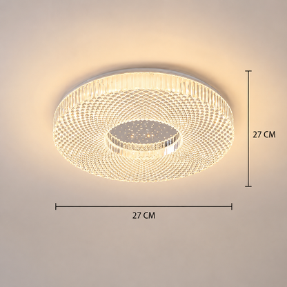 RADIAN Petito LED csillár, 21 W, átmérő 27 cm, meleg/semleges/hideg fény, fehér