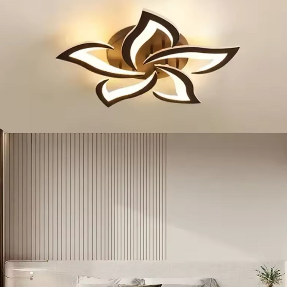 LED csillár távirányítóval LT660/5BK, 5 elem, 54 W, fény 3000/4000/6000K, fekete, állítható magasságú LED csillárok távirányítóval Alapértelmezett cím Alessandro Design