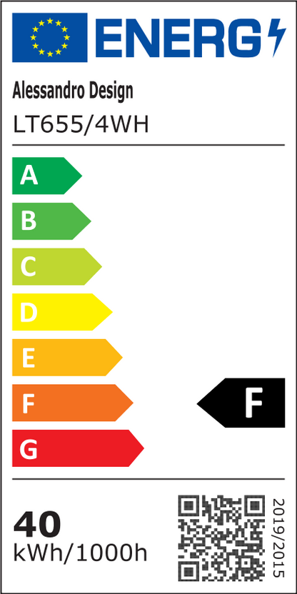LED csillár távirányítóval ANADYR 40W, 4 elem, hideg/meleg/semleges fény, szabályozható, fehér