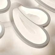 LED csillár távirányítóval BLOSSOM 95W, 5 szirom, hideg/meleg/semleges fény 3000K/4000K/6000K, szabályozható, fehér, fém és akril LED-csillárok távirányítóval Alapértelmezett cím Alessandro Design