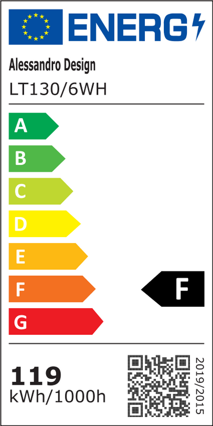 LED csillár távirányítóval ELLA 119W, 6 négyzet, hideg/meleg/semleges fény, szabályozható, fehér, fém és akril