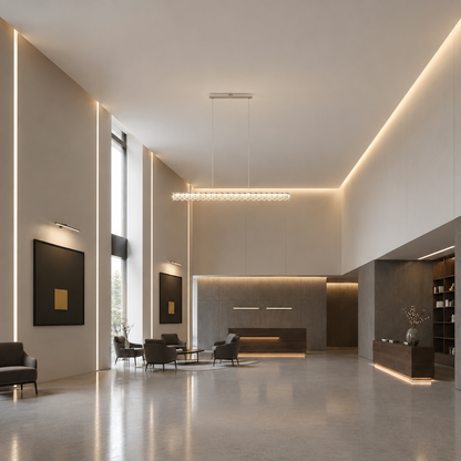 KANGNING távirányítós LED csillár, 3000K/4000K/6000K, 120W, fém és akril, fehér