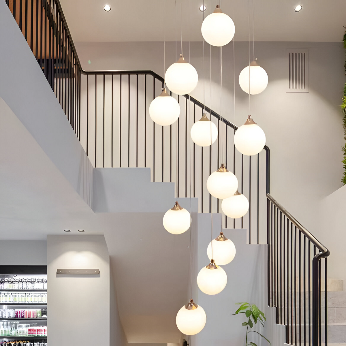 Függő csillár, 12 földgömb x E27, arany, állítható magasságú modern csillárok, alapértelmezett cím Alessandro Design