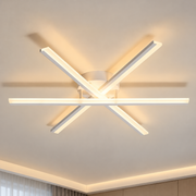 LED csillár ZOE távirányítóval, 40W, hideg/meleg/semleges fény, szabályozható, fehér