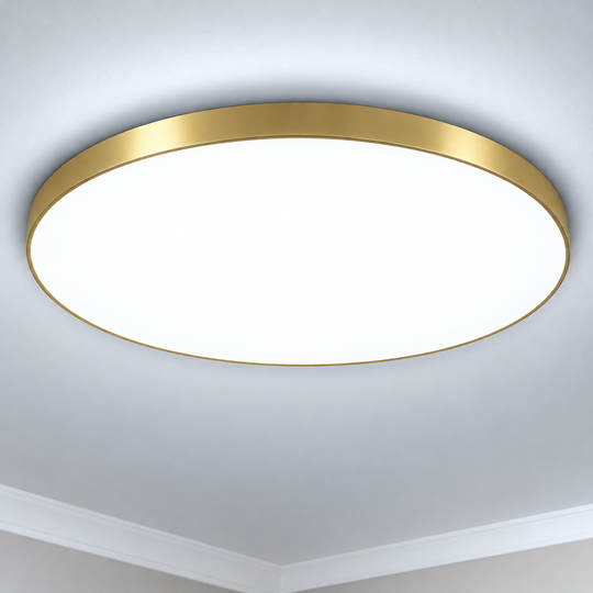 SOLIS LED mennyezeti lámpa, D47cm, 70W, Hidegfény 6000K, Arany