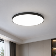 SOLIS LED mennyezeti lámpa 27cm 20W hideg fény, Fekete
