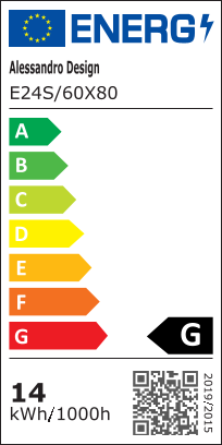 ARTEA Touch téglalap alakú LED-es tükör, 14W, 60X80cm, páramentesítő rendszer, szabályozható, hideg fényű 6000K tükrök Korman E alapértelmezett cím Alessandro Design