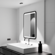 Téglalap alakú LED-es tükör, 60x80cm, Shade Basic Touch Mirrors Korman C Alapértelmezett cím Alessandro Design