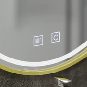 Oglinda LED Rotunda, 50cm, Glanz Touch, Sistem Dezaburire, Dimabila Oglinzi Korman E Default Title Alessandro Design