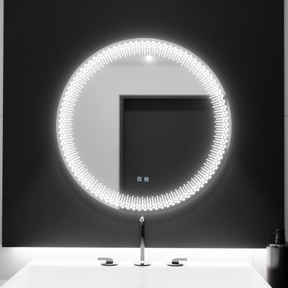 Oglinda LED Rotunda 60cm, Stellaire Touch, Sistem Dezaburire, Dimabila Oglinzi Korman E Default Title Alessandro Design