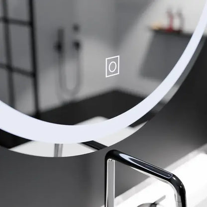 Kerek LED-es tükör, 50 cm, Basic Touch Mirrors Korman C Alapértelmezett cím Alessandro Design