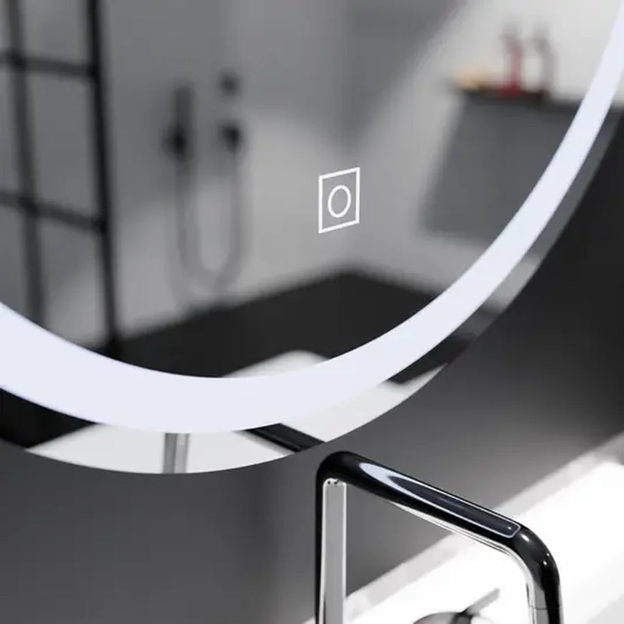 Kerek LED-es tükör, 50 cm, Basic Touch Mirrors Korman C Alapértelmezett cím Alessandro Design