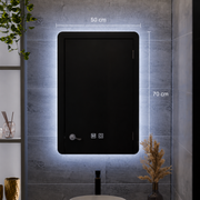 Mirror LED Touch Sara Demist System 50X70cm