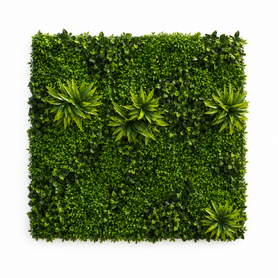 Mesterséges Növényi Living Buxwood kerítés panel, 100 x 100 cm, zöld
