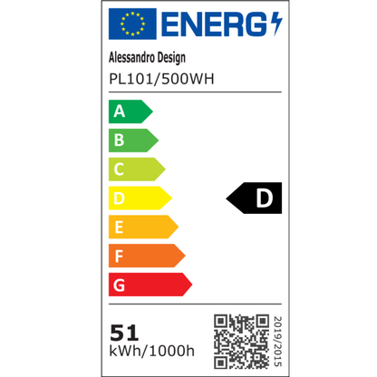 LED mennyezeti lámpa, 51 W, átmérő 50 cm, meleg/hideg/semleges fény, fehér LED mennyezeti lámpa Alapértelmezett cím Alessandro Design