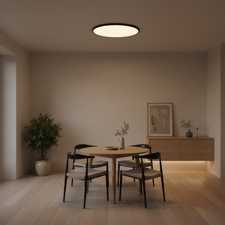 SOLIS LED mennyezeti lámpa 47cm 70W Cold Light Fekete LED mennyezeti lámpa Alapértelmezett cím Alessandro Design