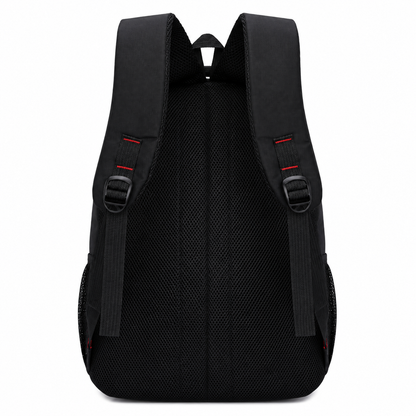 Rucsac Travel Business BAKU, 48x32x18 cm, Oxford, Negru si Verde