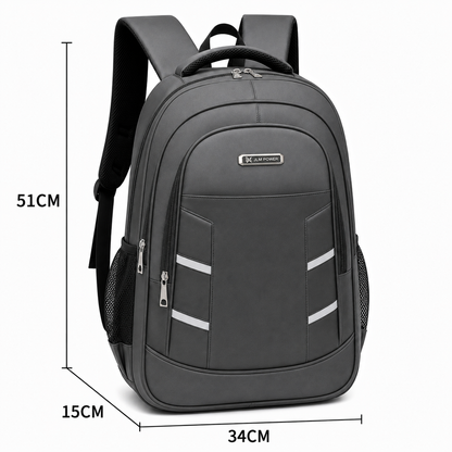Rucsac Travel Business FORTALEZA, 51x34x15 cm, Oxford, Gri