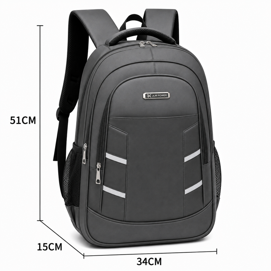 Rucsac Travel Business FORTALEZA, 51x34x15 cm, Oxford, Gri