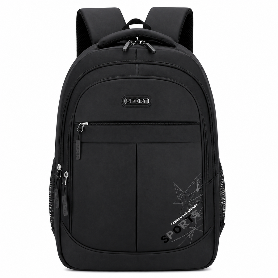 Rucsac Travel Business GANJA, 48x32x15 cm, Oxford, Negru