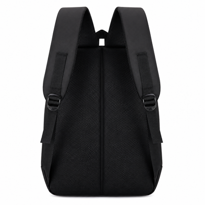 Rucsac Travel Business QABALA, 48x32x15 cm, Oxford, Negru si Verde