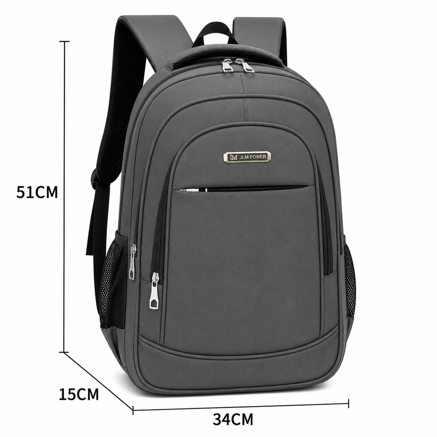 Rucsac Travel Business RECIFE, 51x34x15 cm, Oxford, Gri
