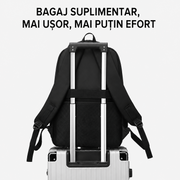 Rucsac Travel Business SHEKI, 47x32x14 cm, Oxford, Negru