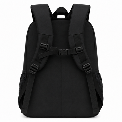 Rucsac de Scoala ANDIJAN, 49x34x19 cm, Oxford, Negru