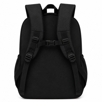 Rucsac de Scoala NAMANGAN, 49x34x19 cm, Oxford, Negru