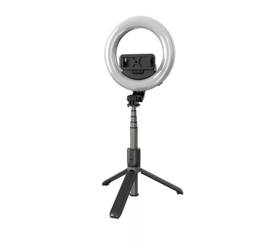Selfie stick 4in1 led ring light, trepied, bluetooth