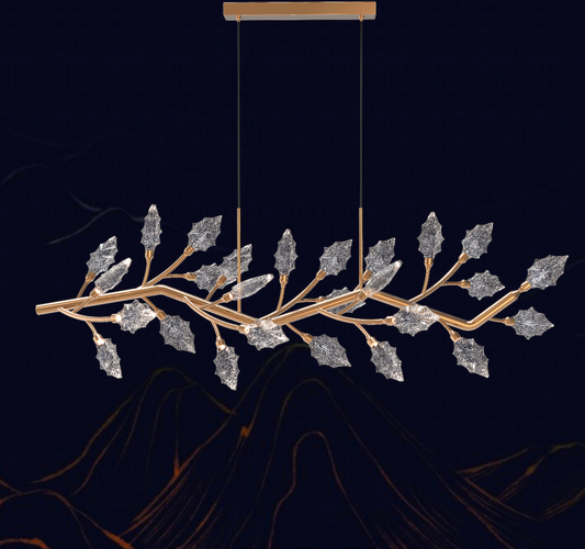 Crystal Chandelier, LED, Largo, 36W, semleges fény, arany, állítható magasság