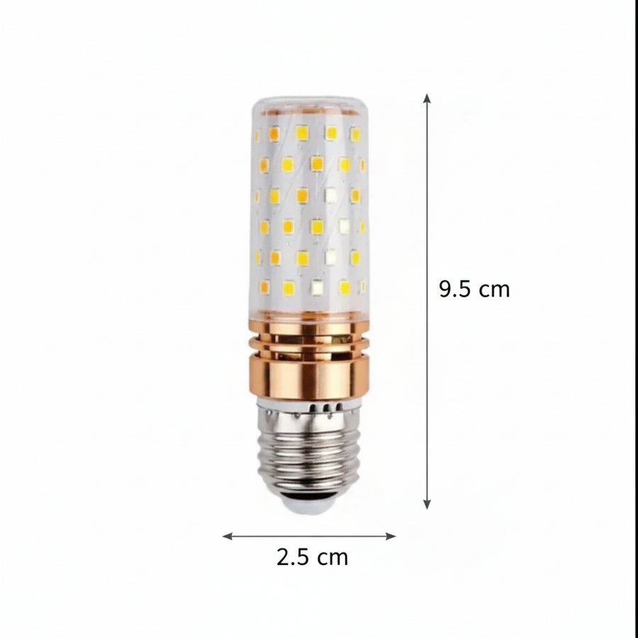 BEC E27 LED, 16W, rózsa, hideg fény, 6000K