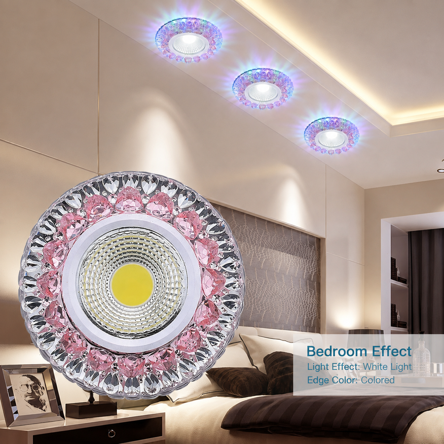 LED spot, 4W, RGB + hideg fény