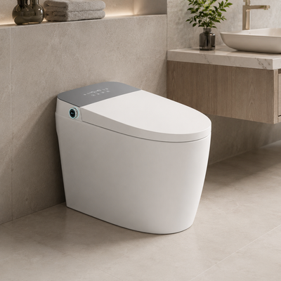 YUKON WC, szabványos kivitel, modern dizájnnal, fehér