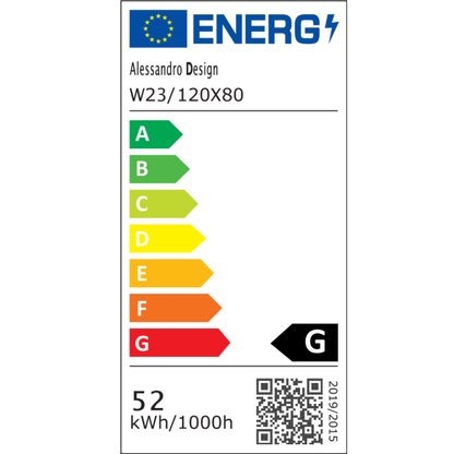 LED mozgásgátló érzékelő tükör Isabell leolvasztási leolvasztási funkcióval 120x80 cm meleg/hideg/neutra méretű fény, rózsa arany brudhed keret, Marcello Funghi kollekció