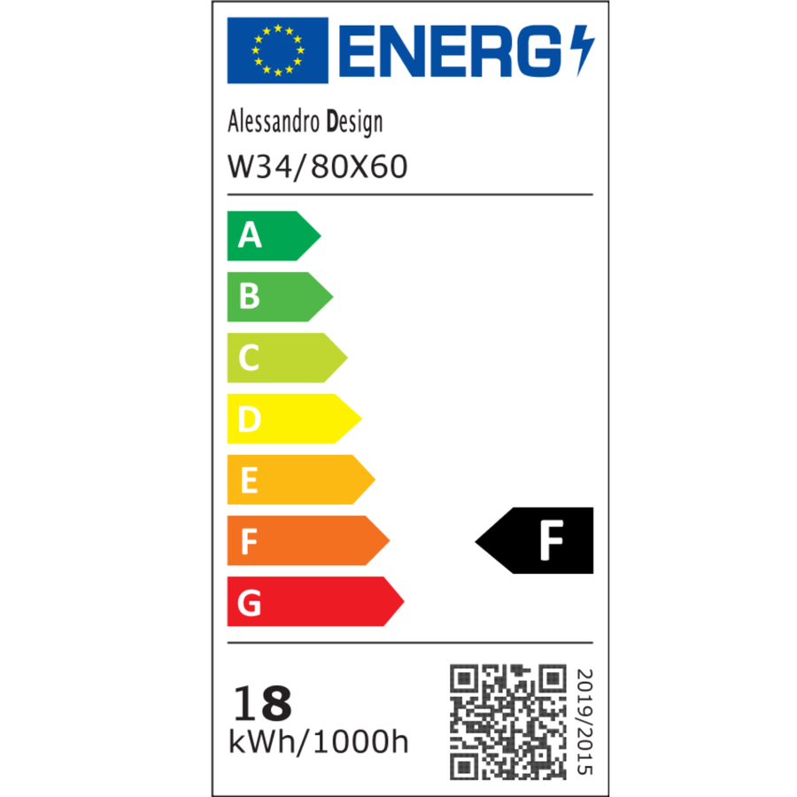 Téglalap alakú LED -tükör, 80x60cm, Absolu MotionGlow Marcello, leolvasztási rendszer, óra és hőmérő, kozmetikai lup