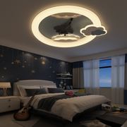 LED csillár CONSTELATION 49W, átmérő 49cm, hideg/meleg/semleges fény, fehér kék