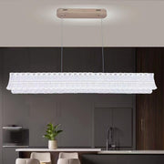 LED csillár távirányítóval, felfüggesztett TAMY 160W, lineáris, hideg/meleg/semleges fény, arany, állítható magasságú