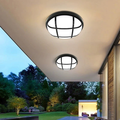 LED kültéri fali lámpa AX311/162BK, átmérő 16cm, 12W, IP65, meleg fény