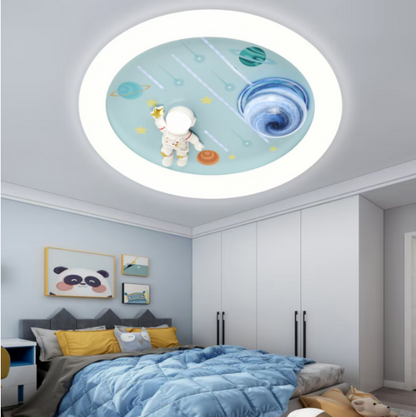 LED csillár CONSTELATION 49W, átmérő 49cm, hideg/meleg/semleges fény, fehér kék