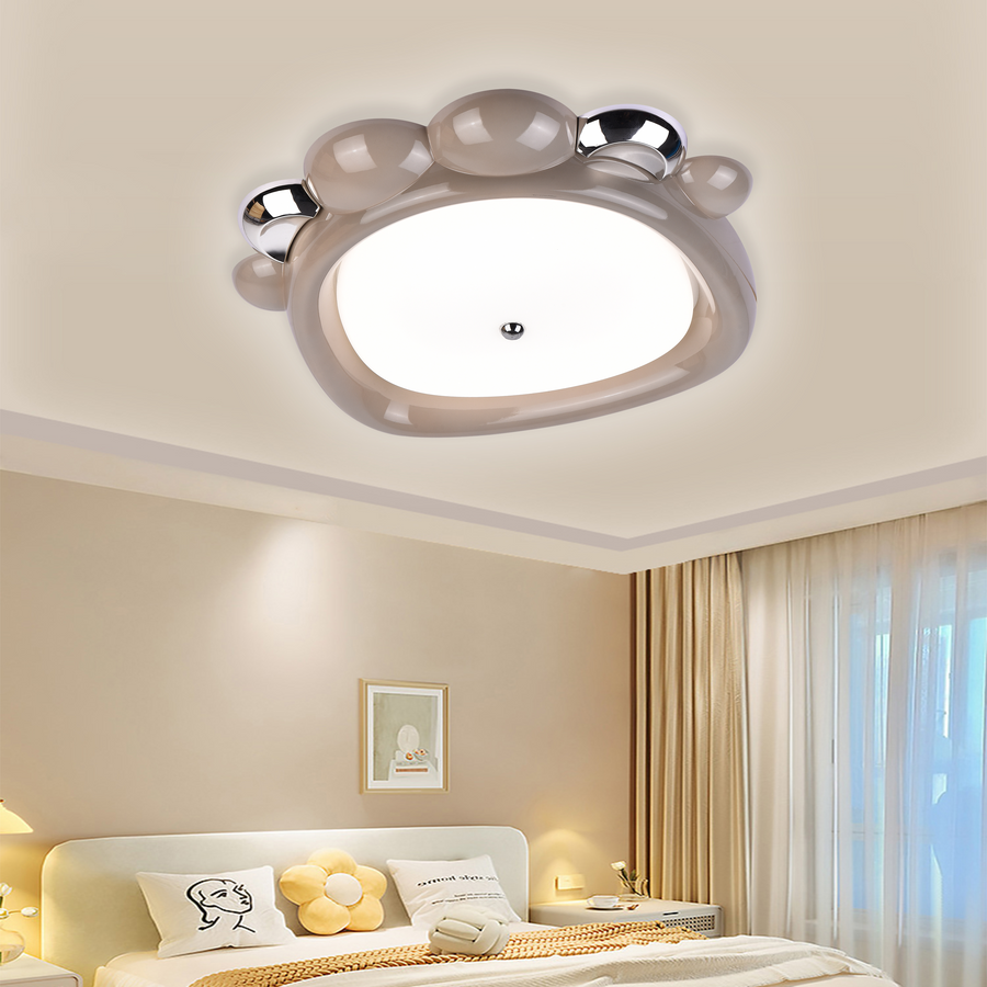 LED LED Sofia, 34W, zöld akril, hónap és csillag alak, 3000k/4000K/6000K