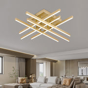 LED -csillár Aroldo távirányítóval, 43W, dimable, fekete