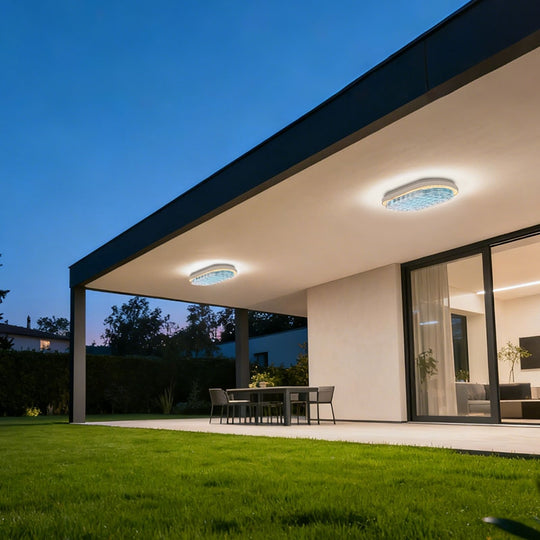 Kültéri LED fali lámpa AX325/270WH, IP65, fehér Kültéri fali lámpa Alapértelmezett cím Alessandro Design