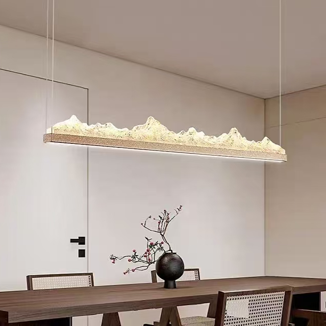 A LED -csillár felfüggesztette a Mathias 58W távirányítót, hideg/forró/semleges fényt, instabil, állítható magasság, arany